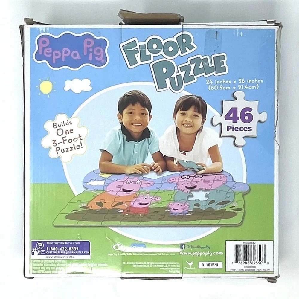 Lot of 2 Puzzles Peppa Pig Floor Puzzle + eeBoo Koala House 64‎ piece Puzzle - Picture 3 of 7